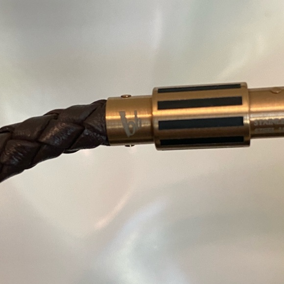 New Bruno Banani men’s leather cord necklace - Picture 8 of 9